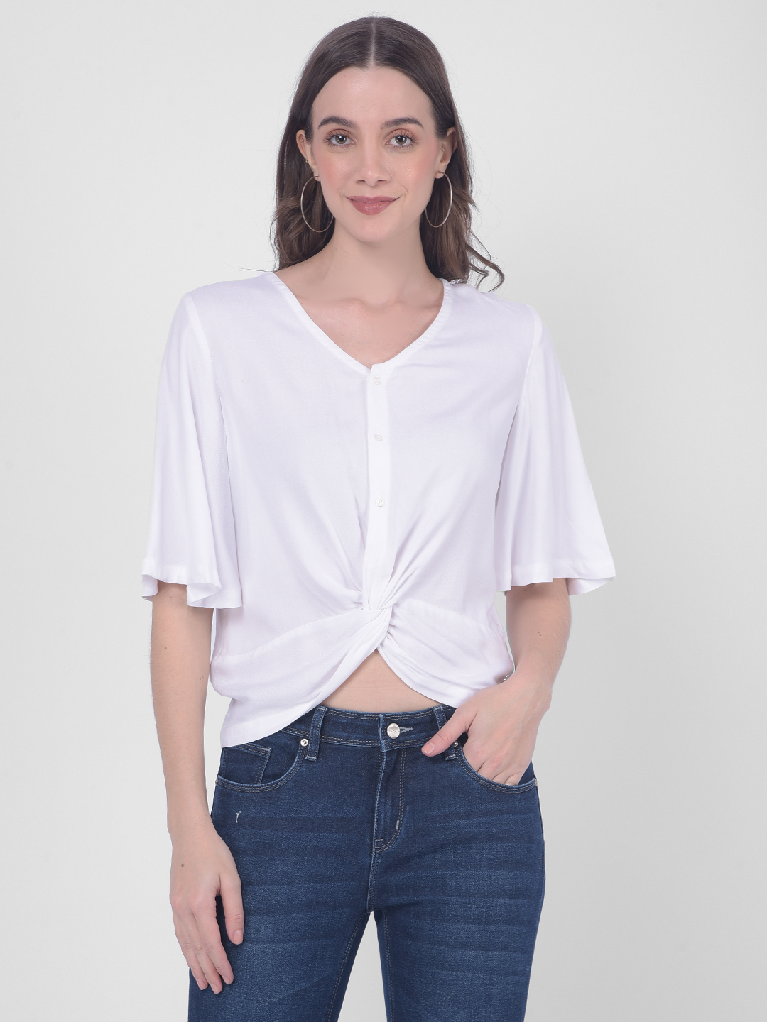 Numero Uno Women Solid White Top